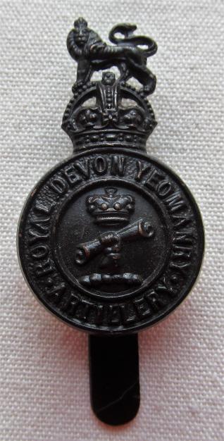 Royal Devon Yeomanry Artillery K/C post 1924