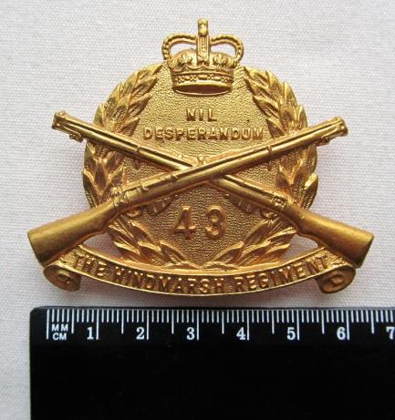 43 Hindmarsh Regt. Q/C 1953-60