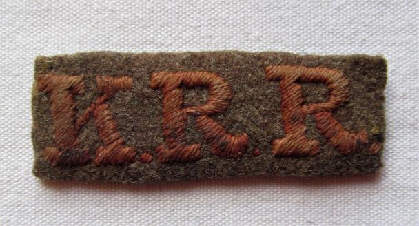 King's Royal Rifle Corps WWI   