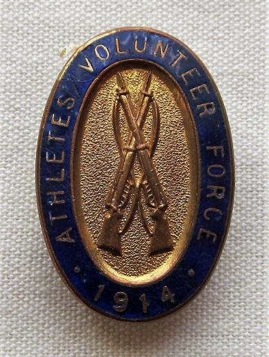 Athletes Volunteer Force 1914