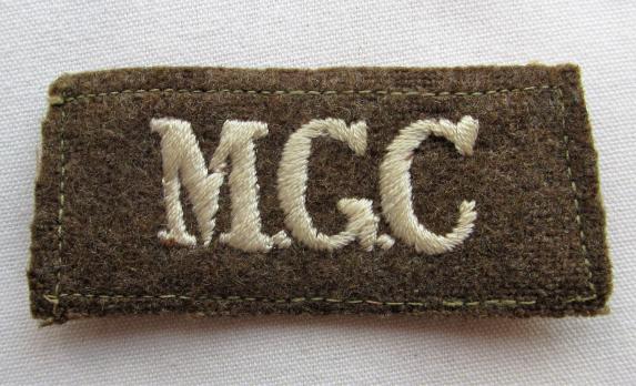 Machine Gun Corps WWI