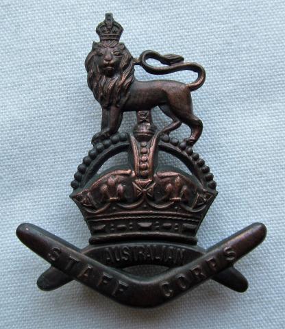 Australian Staff Corps K/C 1930-42