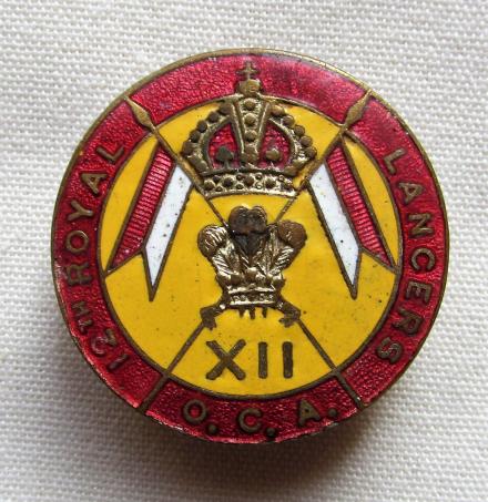 12th Royal Lancers Old Comrades Association K/C