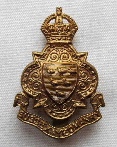 Minden Militaria | Sussex Yeomanry K/C post 1908