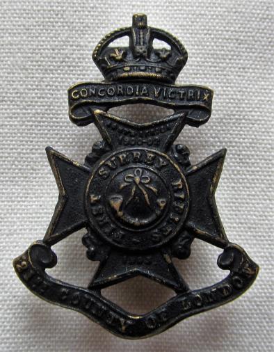 21st London Regt. (1st Surrey Rifles) K/C