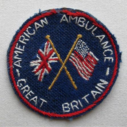 American Ambulance Great Britain WWII  