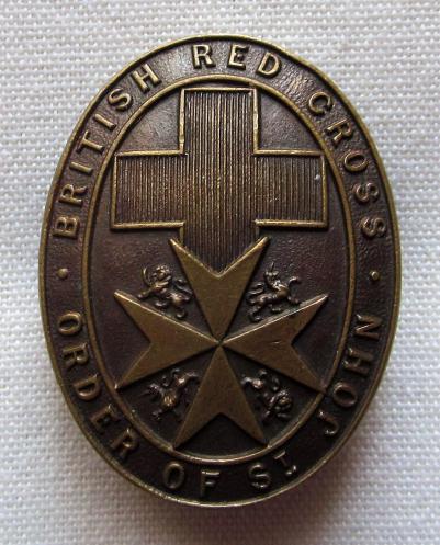 British Red Cross Order of St. John WWI