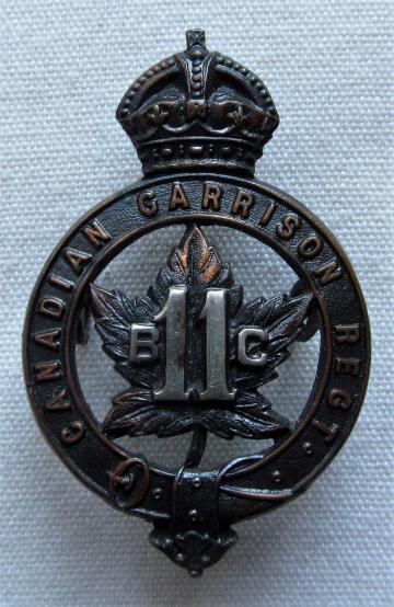 11th (British Columbia) Garrison Regt. K/C