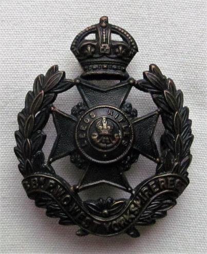 8th Batt. West Yorkshire Regt. K/C 1908-22  