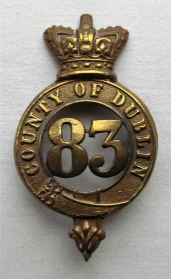 83rd of Foot County of Dublin (1st Batt. Royal Irish Rifles) QVC pre 1881