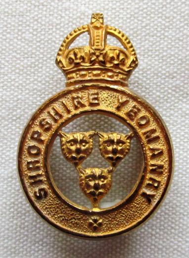 Shropshire Yeomanry K/C   