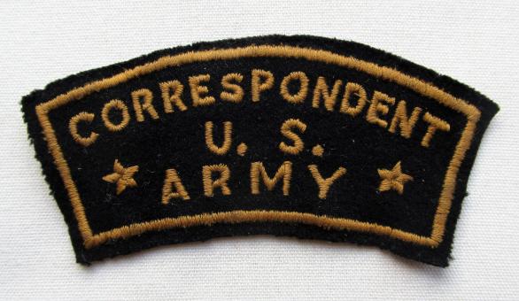 US Army Correspondent