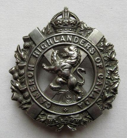 79th Cameron Highlanders of Canada K/C