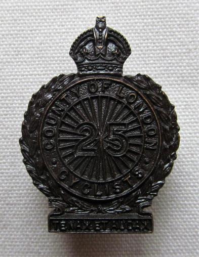 25th County of London (Cyclists) Batt. London Regt. K/C