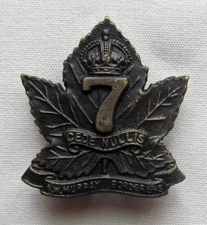 7th Batt. (North West Murray Borderers) Australia 1930-42