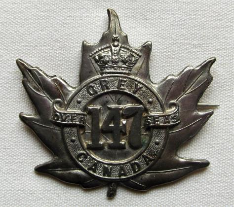 147th (Grey) Battalion CEF K/C