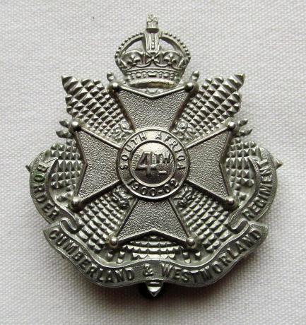 4th (Cumberland and Westmorland) Batt. Border Regt. K/C