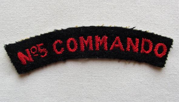 No.5 Commando WWII