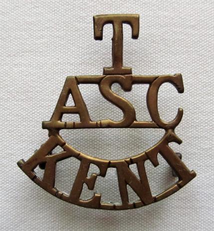 T ASC Kent Brigade Company Kent Brigade WWI