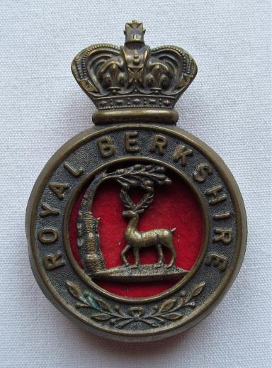 Royal Berkshire Regt. QVC post 1881
