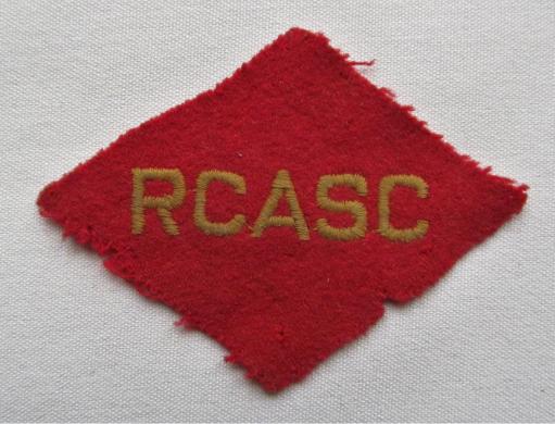 Royal Canadian Army Service Corps WWII