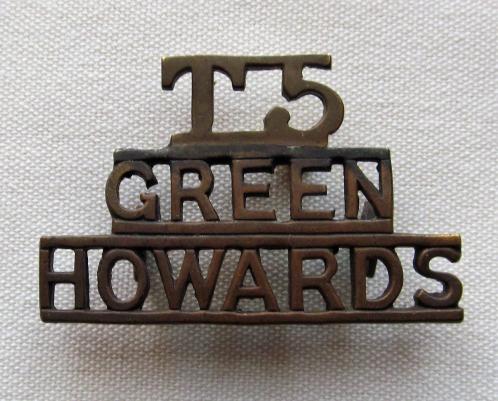 T 5 Green Howards post 1922