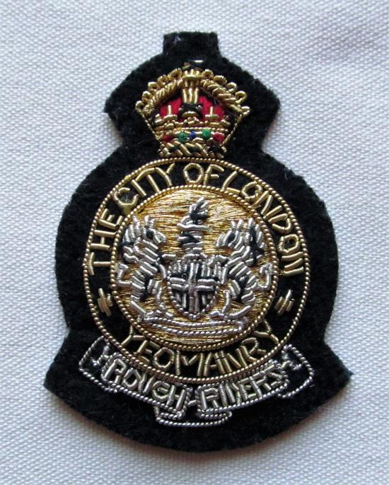 City of London Yeomanry (Rough Riders) K/C
