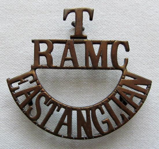 T RAMC East Anglian WWI