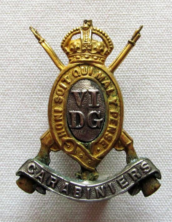 6th Dragoon Guards (The Carabiniers) K/C