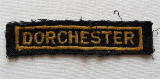 Dorchester Civil Defence Area WWII