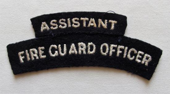 Assistant Fire Guard Officer