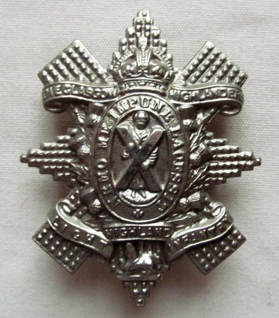 9th Batt. Highland Light Infantry Glasgow Highlanders K/C 1939-53