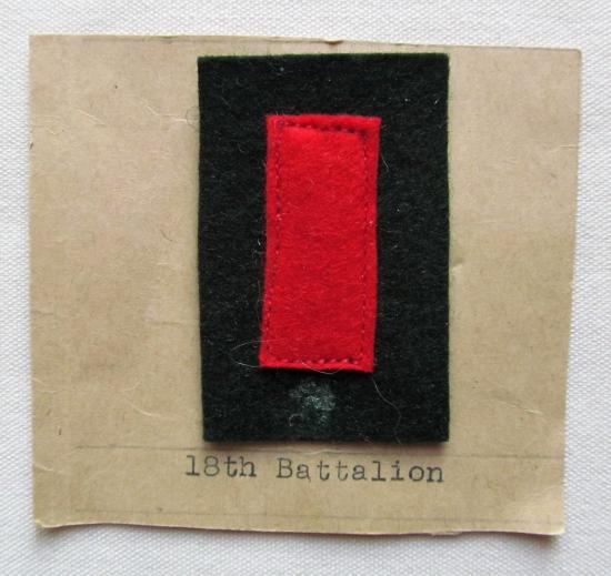 18th Batt. Durham Light Infantry WWI