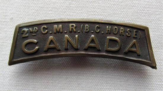 2nd Canadian Mounted Rifles British Columbian Horse