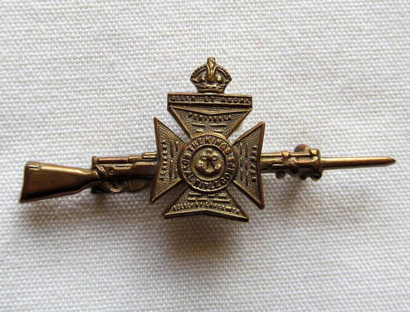 King's Royal Rifle Corps K/C WWI