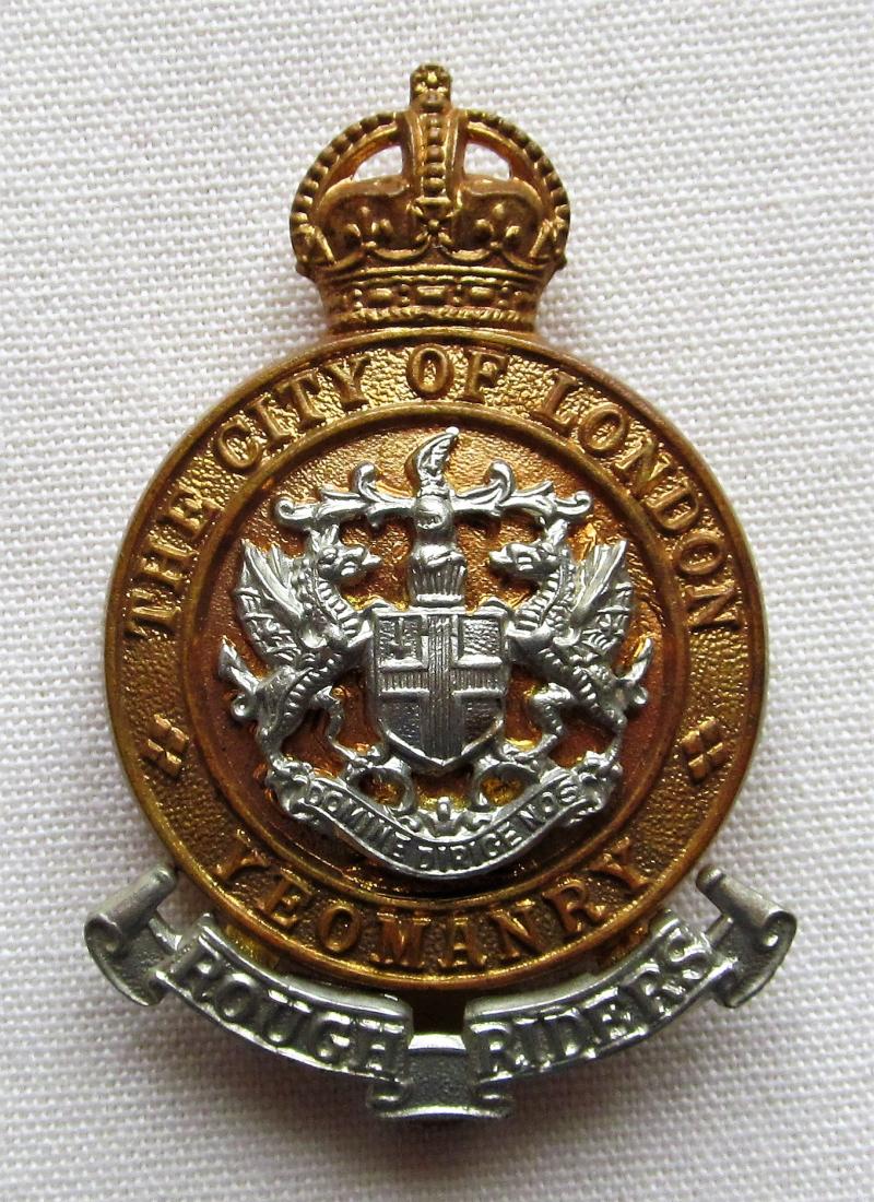 City of London Yeomanry (Rough Riders) K/C
