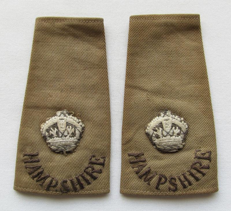Hampshire Regiment K/C WWII