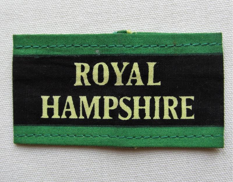 Royal Hampshire Regt.