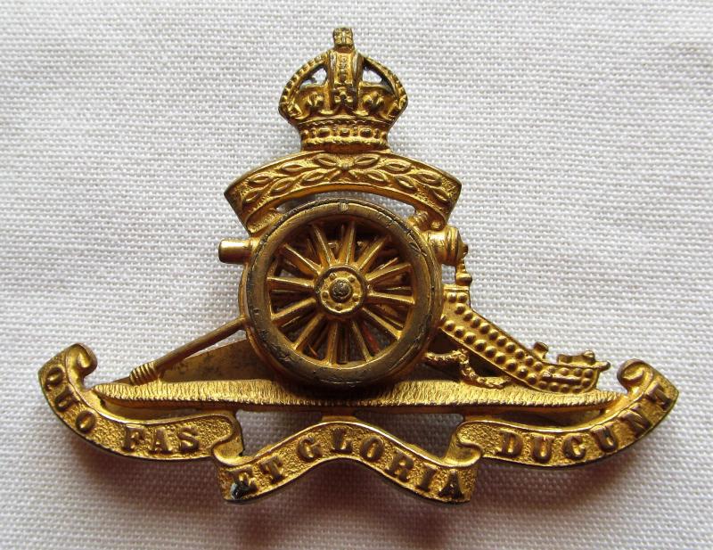 Royal Artillery Territorial Force K/C post 1908
