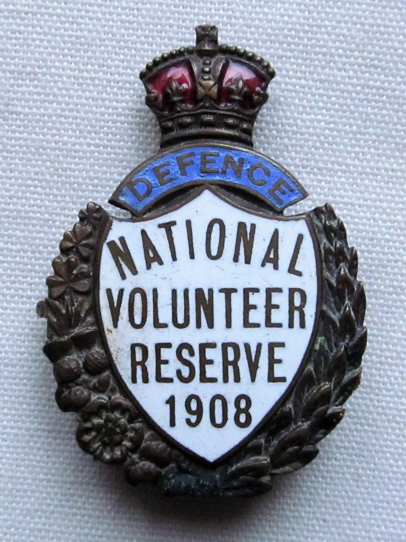 National Volunteer Reserve 1908