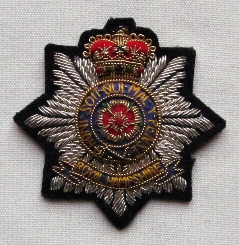 Royal Hampshire Regiment Q/C