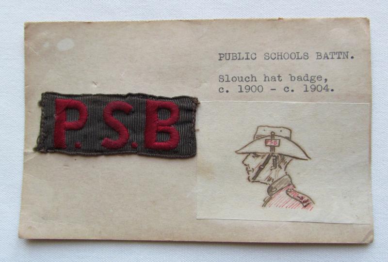 Public School Battalion 1900-04