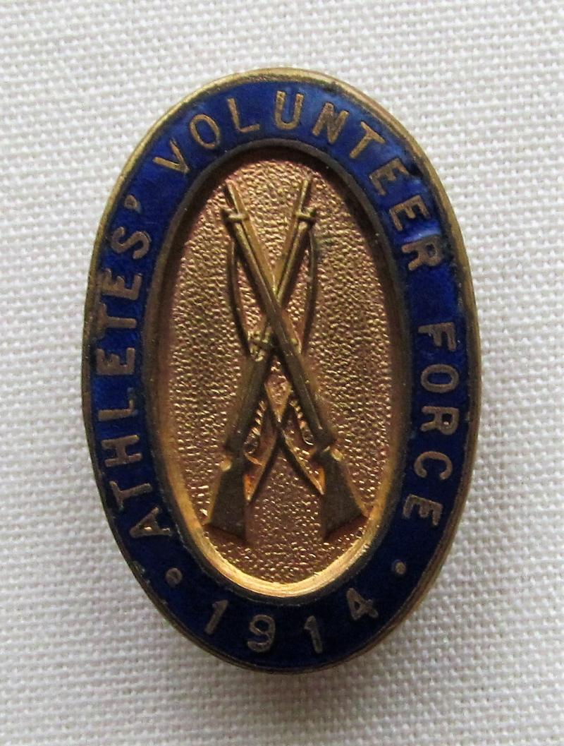 Athletes' Volunteer Force 1914