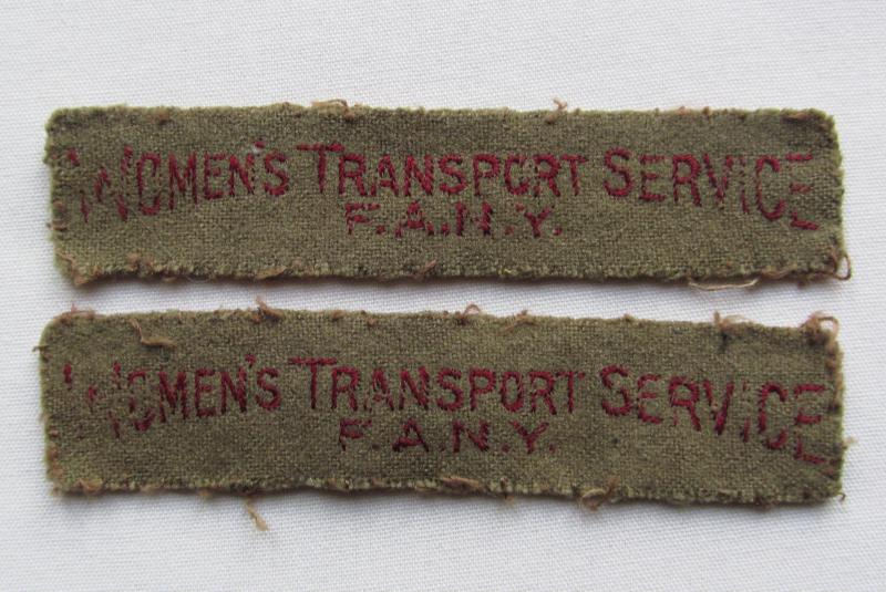 Women's Transport Service (FANY) post 1933