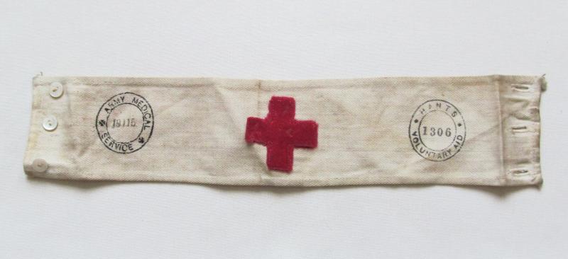 Volunteer Aid Department Army Medical Service Hampshire WWI