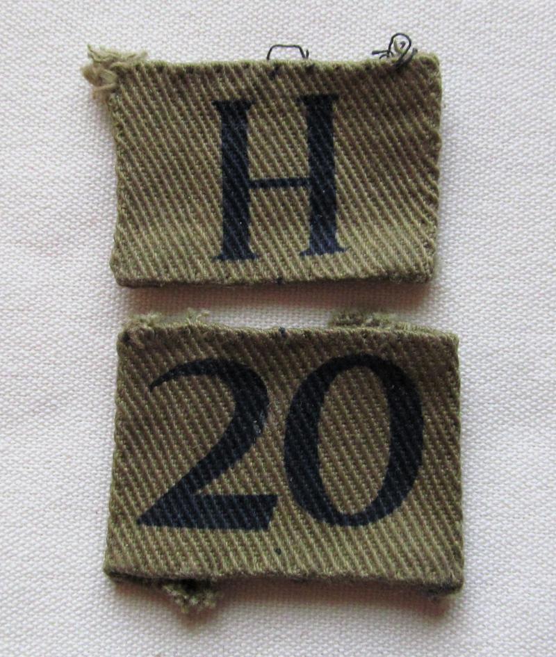 20th (East Wight Brading) Batt. Hampshire Home Guard